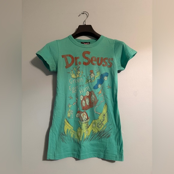 Junk Food Clothing Tops - Dr. Seuss Green Eggs and Ham Tee